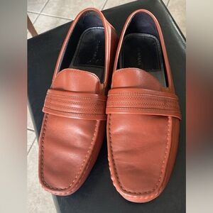 Classic and Comfort - Tan Leather Slip-On Loafers